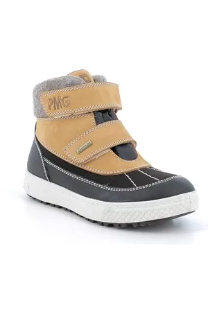 Primigi Barth 28 GTX, Botki Męskie, Musztarda-Czarny, 34 EU, , 34 EU