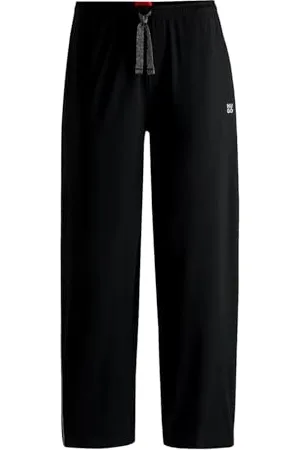 HUGO BOSS Damskie spodnie DICOSMO_Piżama, czarne 1, L, , L