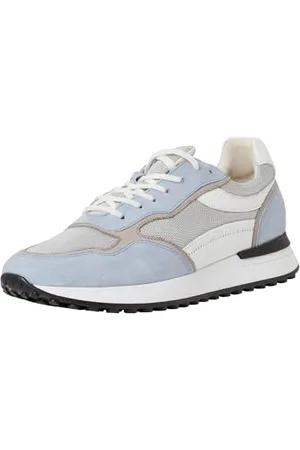Marco Tozzi By Guido Maria Kretschmer męskie sneakersy płaskie ze skóry z grubą podeszwą, , 45 EU