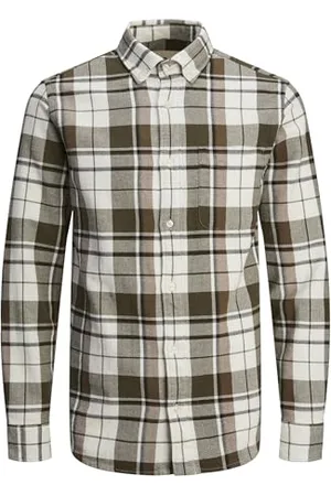 JACK & JONES Jprblubrook Check Structure Shirt L/S Sn, , M