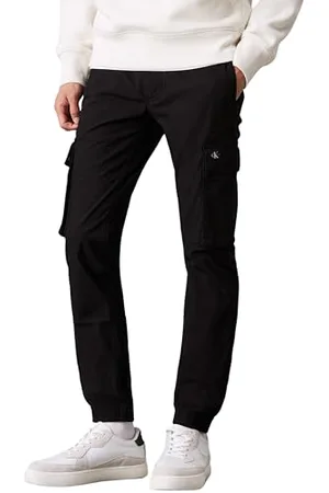 Calvin Klein Męskie spodnie cargo skinny fit z kieszeniami, , 38W