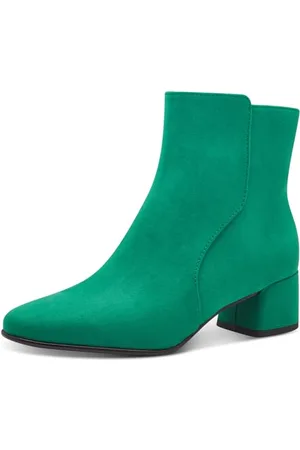 Marco Tozzi Damskie botki 2-25364-43 modne kozaki, Emerald Green, 39 EU, , 39 EU