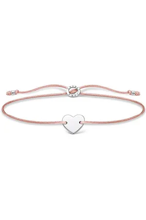 Thomas Sabo Bransoletka w kształcie serca, srebro wysokiej próby 925, długość 13-20 cm