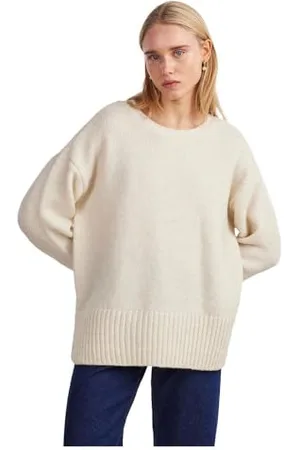 Pieces® PCNANCY LS Loose O-Neck Knit NOOS BC, , M