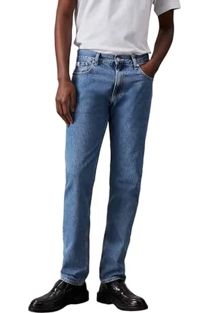 Calvin Klein Jeans Męskie autentyczne proste proste dżinsy lekkie 28W / 34L, , 28W / 34L