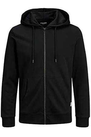 JACK & JONES Jjebasic Zip Hood Noos Ps sweter męski, , 3XL