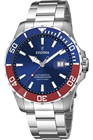 Festina Męski analogowy zegarek kwarcowy z bransoletką ze stali szlachetnej F20531/5, , bransoletka
