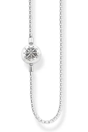 Thomas Sabo Damski Naszyjnik Koraliki Karma Srebro Wysokiej Próby 925 E Srebro, Colore: , Cod. Kk0001-001-12-L45
