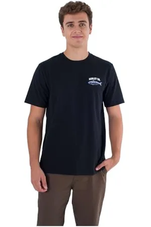 Hurley Męska koszulka z krótkim rękawem - Everyday H2O Dri Coast Slub, , XL