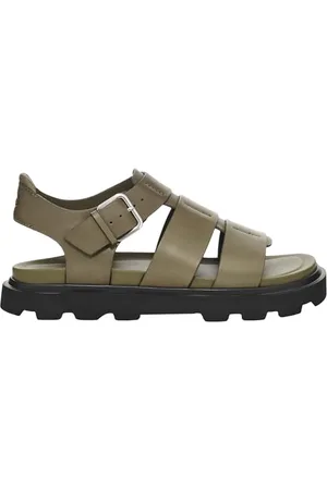 UGG Damskie sandały Capitelle Strap Slide Sandal, Burnt Olive, 43 EU, , 42 EU