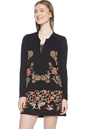 Desigual Damski sweter Daniela, czarny (Negro 2000), XS