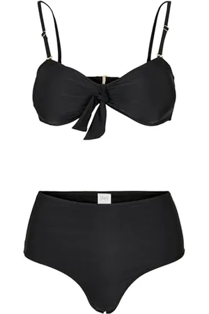 Urban classics Damski zestaw bikini, dwuczęściowy kostium kąpielowy High Waist dla kobiet, rozmiary XS - XL, , S
