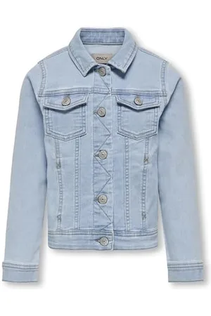 ONLY Dziewczęca Konsara Light Blue DNM Jacket Noos kurtka, , 9 Lata