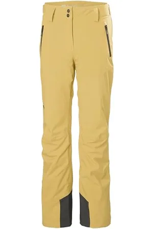 Helly Hansen Helly-Hansen Legendarne izolowane spodnie dla kobiet - wodoodporne, wiatroszczelne, oddychające spodnie narciarskie z izolacją PrimaLoft, 389 Sand - S