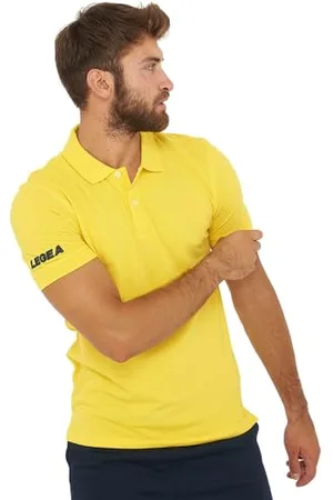 Legea ARIETE POLO SHIRT,YELLOW,2XS,Unisex