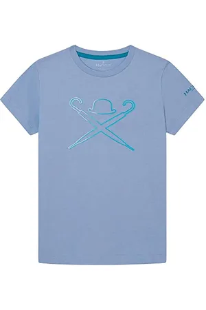 Hackett Chłopięca koszulka z logo Fade Tee, , 5 lat