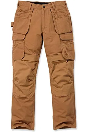 Carhartt Męskie spodnie cargo Steel Rugged Flex ze wzmocnionym przodem i wieloma kieszeniami, , 30W / 28L