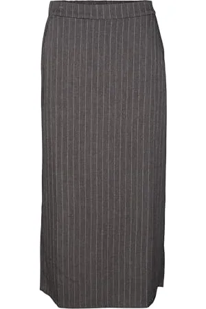 VERO MODA VMDANIA Stripe Ankle Skirt WVN GA, , M