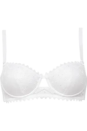 Maison Lejaby Damski biustonosz z haftem Bloom Cotton, , M