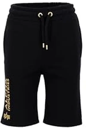 Alpha Industries Aplha industries Męskie spodenki Basic AI Foil Print Bermuda, złoty, L