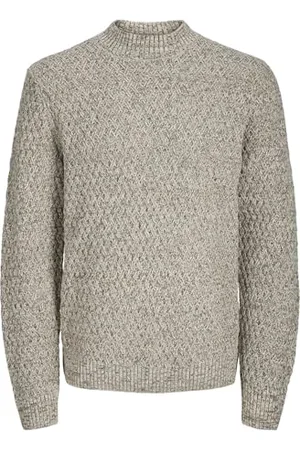 JACK & JONES Bestseller A/S Męski sweter Jprccziggi Knit Mock Neck Ln, , XL