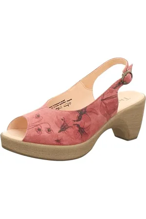 Think! Damskie sandały Zeppa_3-000754 zrównoważone sandały typu slingback, , 41 EU, , 41 EU