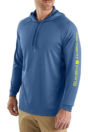 Carhartt Męska bluza z kapturem Force Fishing Graphic z długim rękawem