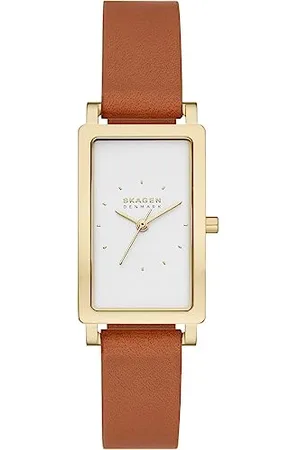 Skagen Fossil Torebka Damska Zoey, Duża Czarna Skórzana Torba Crossbody, L : 25.4 cm, w : 7.6 cm, H : 17.8 cm, Zb1935001