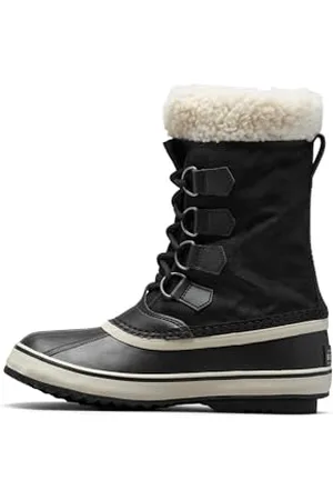 sorel Winter Carnival Boot WP Damskie botki wodoodporne, czarny (Black, Stone), 37.5 EU