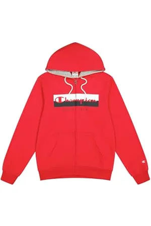 Champion Legacy Graphic Shop Authentic (220247) - Soft Compact Powerblend Fleece Full-Zip Bluza z kapturem, , XL Mężczyźni FW24, , XL