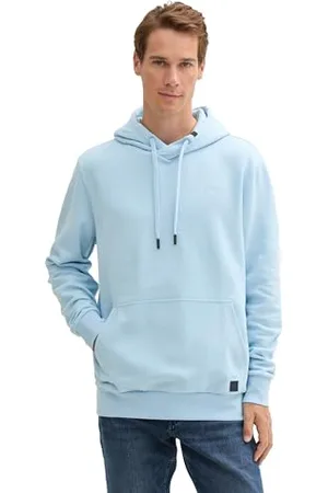 TOM TAILOR Męska bluza z kapturem z logo, , XXL