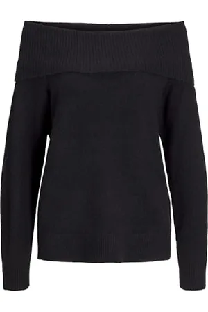 JACK & JONES Damska sukienka z dzianiny Jxminka Off Shoulder Knit, , S