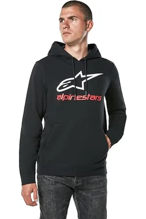 Alpinestars Always Hoodie V3 Sweatshirt Męska bluza z kapturem Czarny/Biały/Czerwony XXL