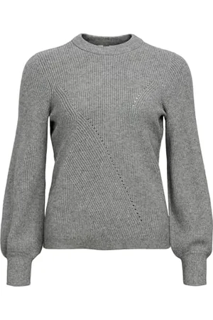 Object OBJDITTE RE L/S KNIT sweter NOOS, , M
