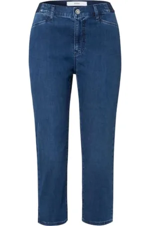 Brax Damskie spodnie w stylu Mary Capri lato capri I spodnie, , 34W / 34L