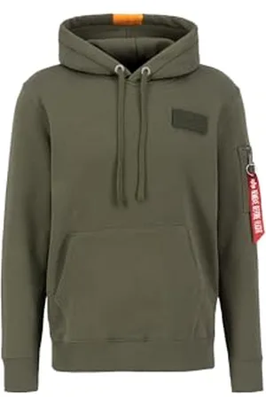 Alpha Industries Red Stripe Hoody dla mężczyzn XL