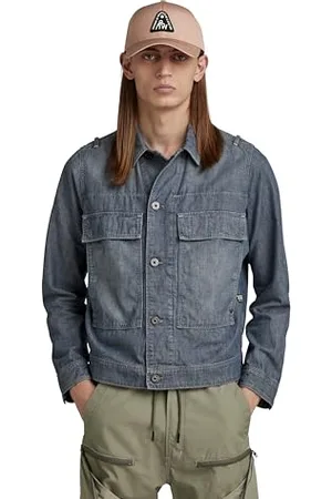 G-Star RAW Męska kurtka Utility Flap Pocket Denim, , M