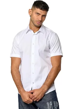 Kaporal 5 Al, męska koszula, dopasowany krój, krótki rękaw, kołnierz koszula, model KOURA, kolor , rozmiar XL, , XL