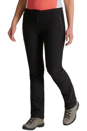 Craghoppers Damskie spodnie Kiwi Pro wodoodporne spodnie turystyczne, czarne, 16 regularne