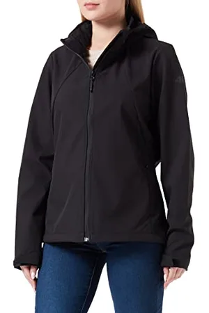 4F Damska kurtka softshell H4Z22-Sfd001, Deep Black, L