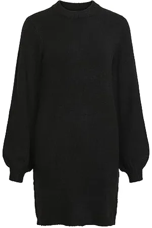 Object Damska sukienka Objeve Nonsia L/S Knit Dress Noos, , XS