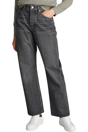 Tommy Hilfiger Luźne proste damskie RW NEA WW0WW44329 proste, denim, 25W / 28L, , 25W / 28L