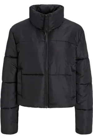JACK & JONES Jack&Jones JXSOLVEJ Damska kurtka puffer OTW pikowana kurtka, czarna, XL, , XL