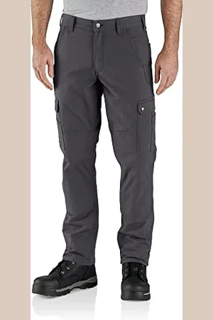 Carhartt Męskie spodnie robocze Ripstop Cargo Fleece Lined, kolor: , kolor: beżowy, 36L36, , 36