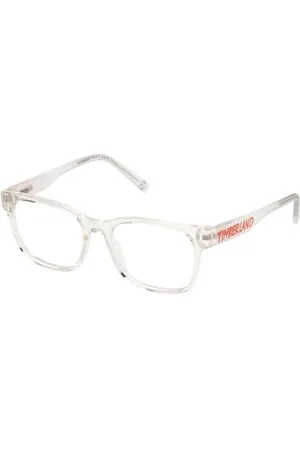 Timberland Unisex TB50010 Prescription Eyewear Frames, Crystal, 49, , 49