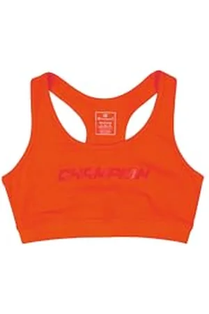 Champion Legacy C-Tech W (117479) - Racerback Biustonosz Sportowy, Pomarańczowy Mandarynka (TNT) Damski FW24, , S