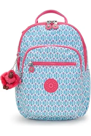 Kipling SEOUL S Mały plecak, Dreamy Geo C (Niebieski)