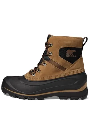 sorel Buxton Lace Boot WP Wodoodporne śniegowce Mężczyźni, Delta/Black, 42.5 EU
