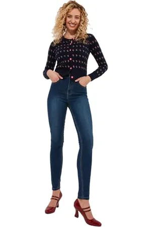 Joe Browns Damski delikatny sweter z dzianiny w kwiaty, , 44