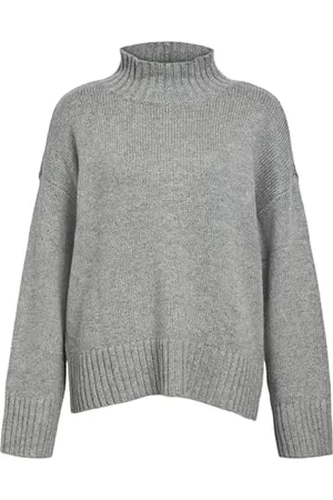 Object OBJAGNES LO LS H.NECK KNIT sweter NOOS, , S